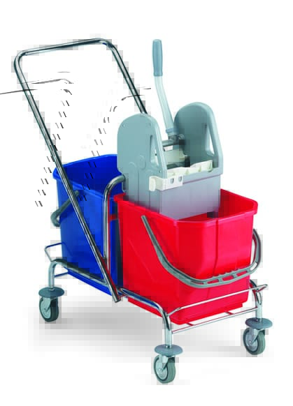 CARRELLO SAM CROMATO 2 x 25 LT