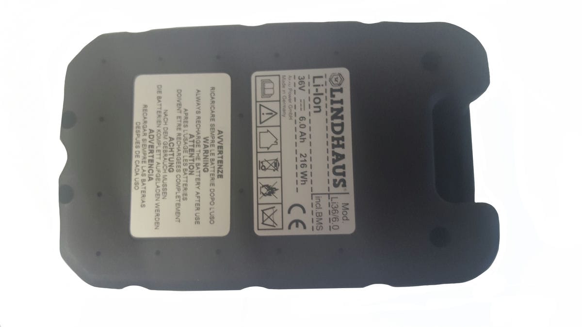 BATTERIA LB4 LI-ION V.36 DC 6.0 Ah