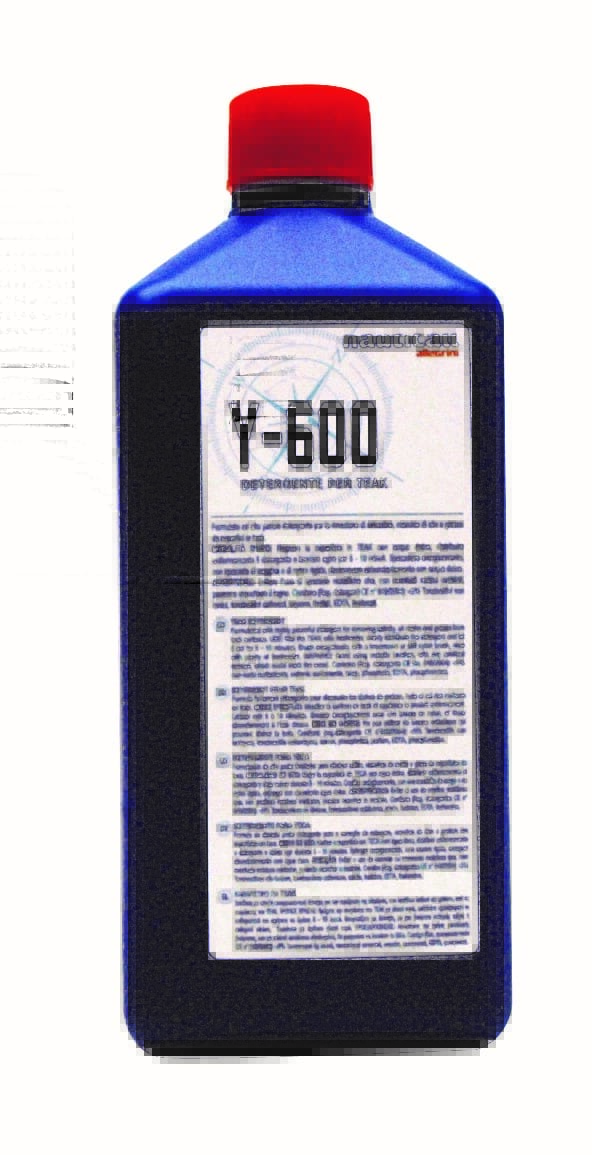 Y-600 DETERGENTE PER TEAK 1LT (UN 1719,8,III)