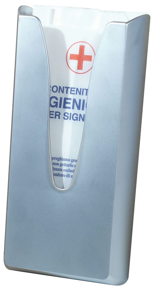 DISPENSER SACCHETTI IGIENICI SATINATO