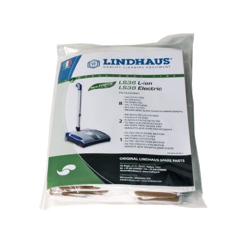 LS38 PAPER BAG (8 BAG + 2 MICRO- + MOTORFILTER)