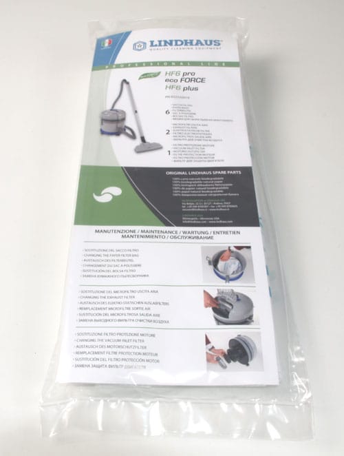 HF6 PAPER BAG (6 BAG + 2 MICROFILTER+1 MOTORFILTER)