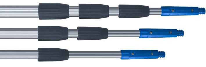 MANICO TELESCOPICO CONICO ALU 2x200