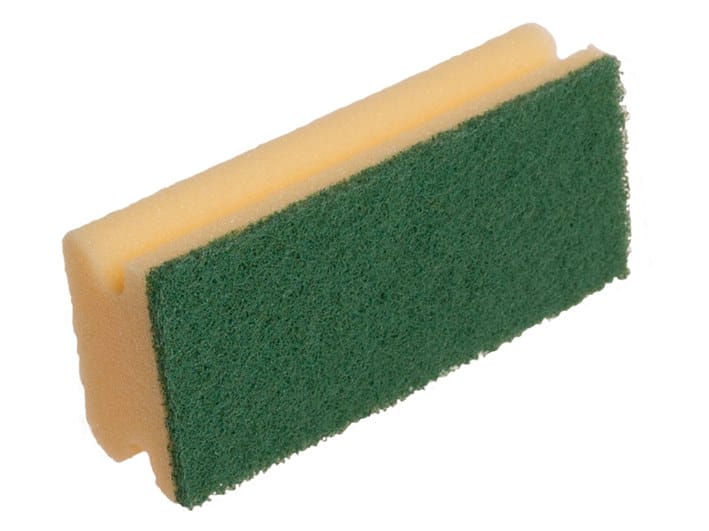 SPUGNE GIALLA CON PAD VERDE