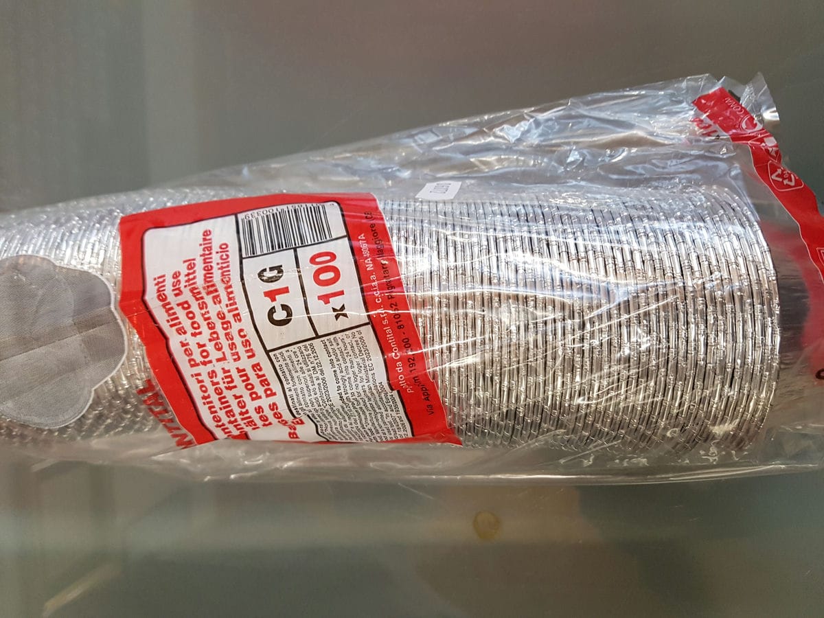 CONTENITORI ALU PER ALIMENTI