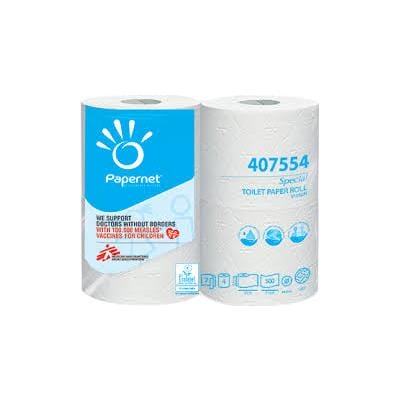 CARTA WC 2 VELI PAPERNET 500 FOGLI PC