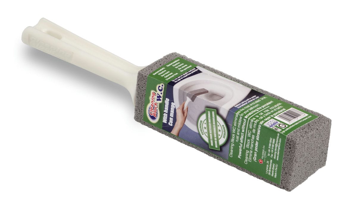 CLEANING BLOCK WC HANDLE