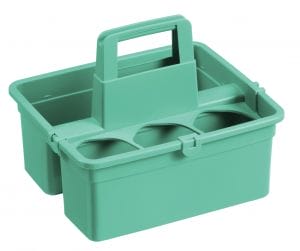 VASCHETTA PORTA FLACONI VERDE
