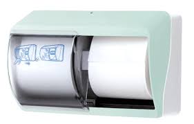 DISTRIBUTORE CARTA WC DOPPIO ROTOLO