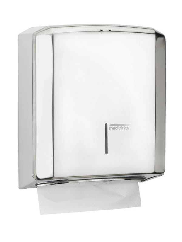 DISPENSER ASCIUGAMANI INOX