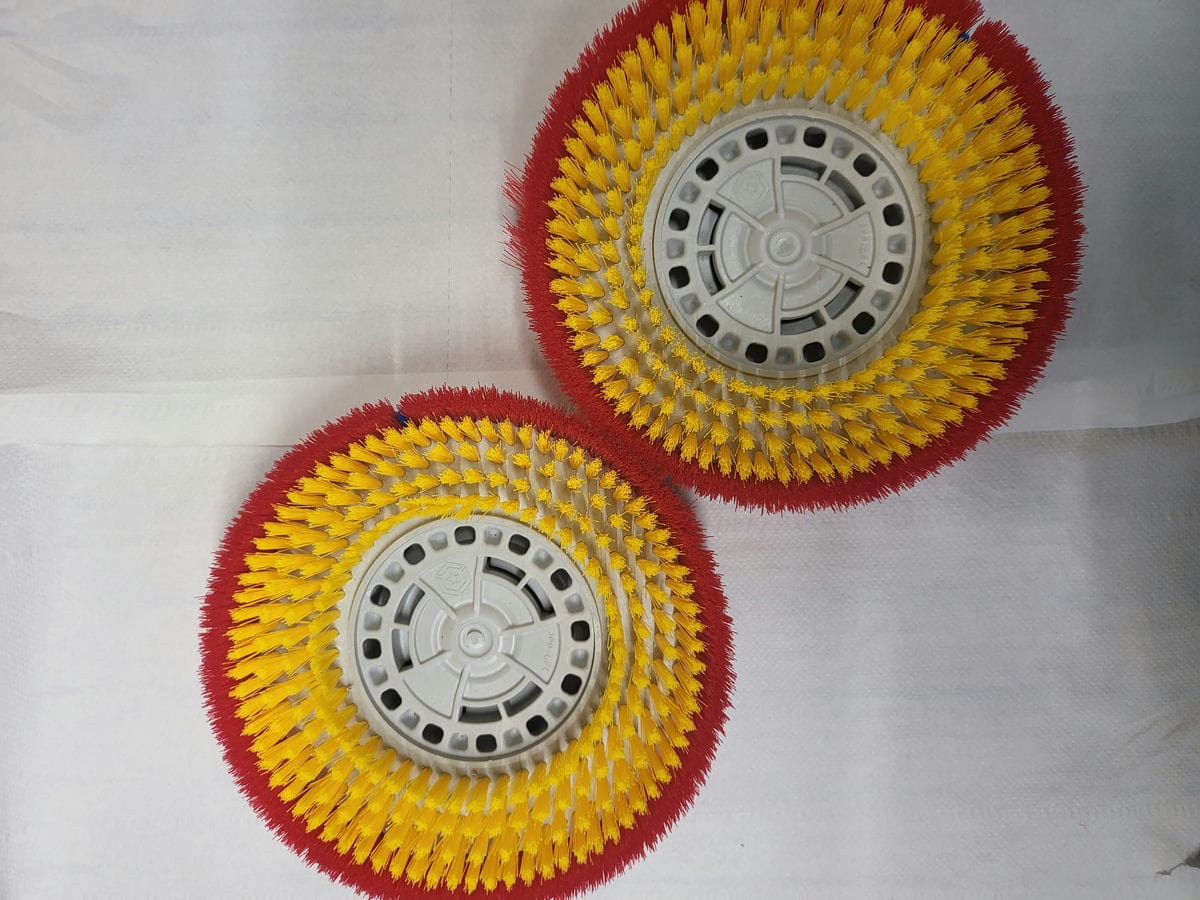 SPAZZOLE LW44 GIALLE DURE (KIT 2 PZ)