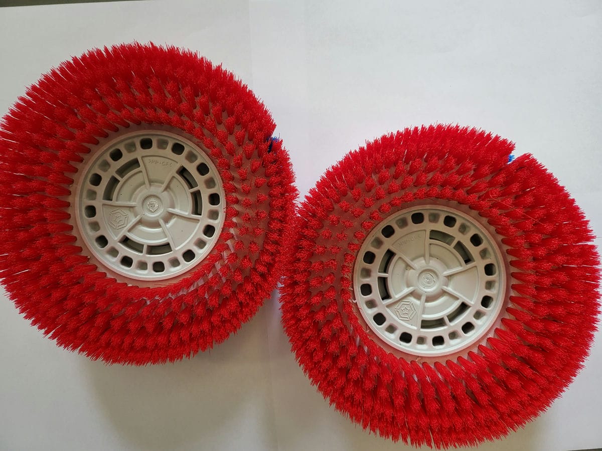 SPAZZOLE LW44 ROSSE MEDIE (KIT 2 PZ)