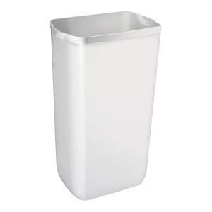 CESTINO CON SUPPORTO A MURO LT 23 BIANCO
