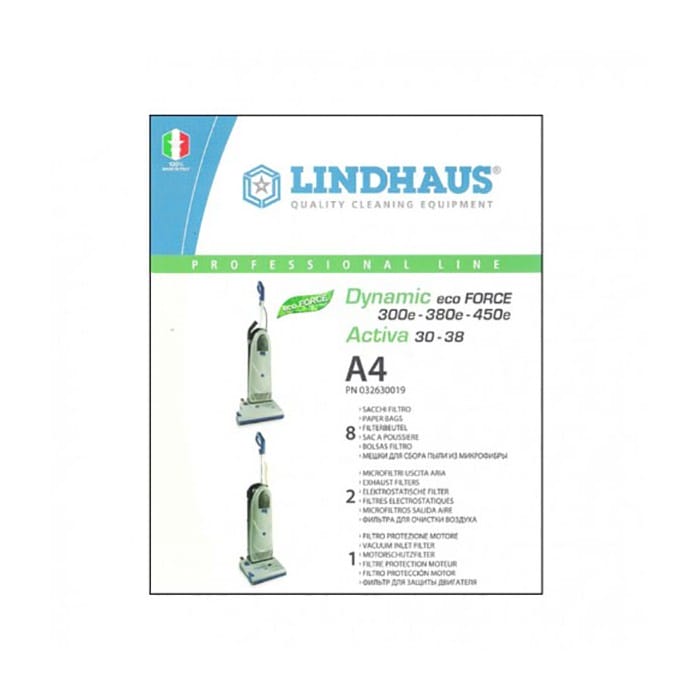 A4 BAG DYNAMIC (8 BAG+2 MICROFILTER+1 FILTRO MOTORE)