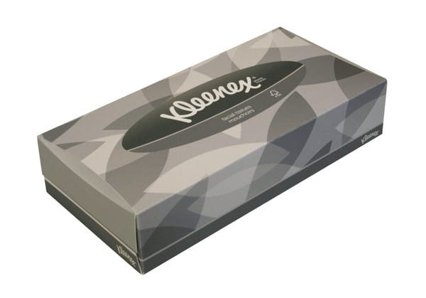 CARTA COSMETICA KIMBERLY-CLARK KLEENEX