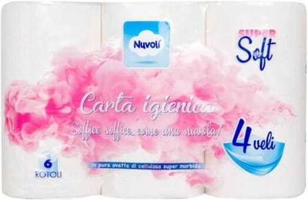 CARTA WC SUPER SOFT 4 V