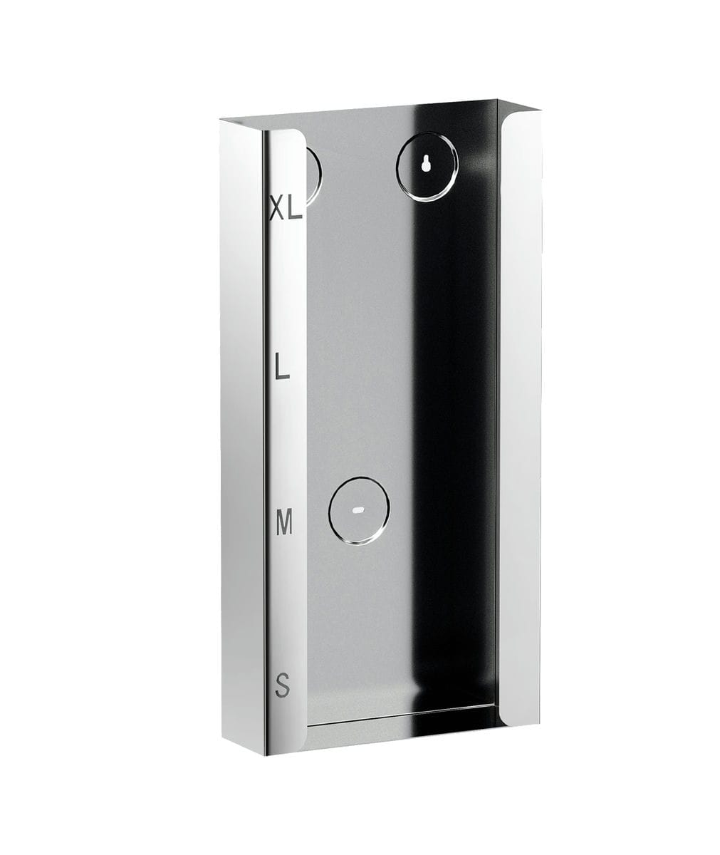 DISPENSER GUANTI ACCIAIO INOX- 4 BOXES