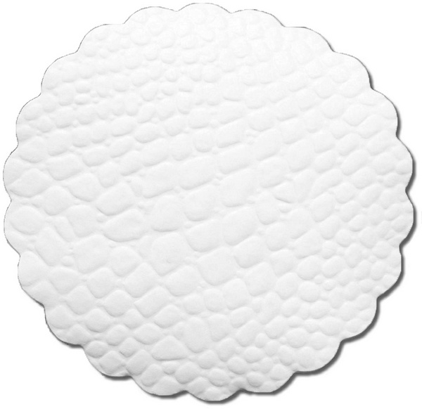 SOTTO BICCHIERI CARTA CREPE 1V 0,85 MM