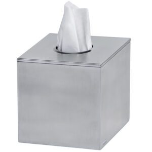 PORTA FAZZOLETTI KLEENEX IN ACCIAIO INOX