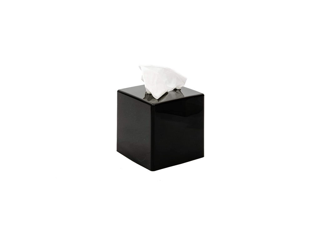 PORTA FAZZOLETTI KLEENEX IN ABS NERO