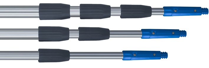 MANICO TELESCOPICO CONICO ALU 3x100
