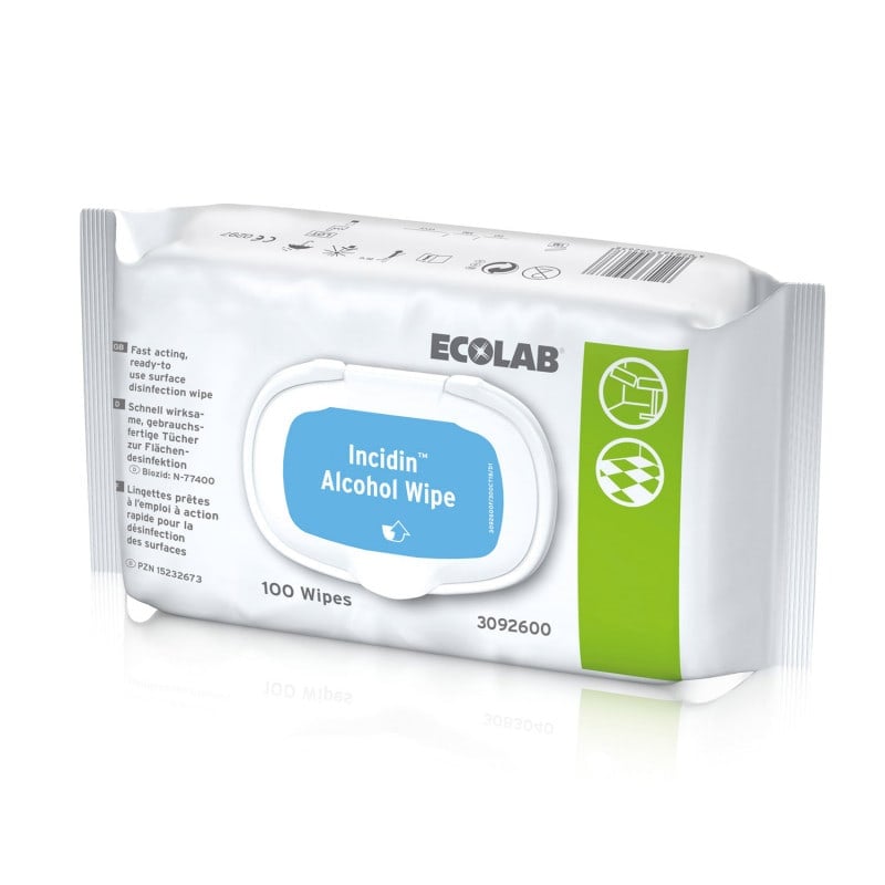 SALVIETTE DISINFETTANTI ECOLAB INCIDIN ALCOHL WIPE