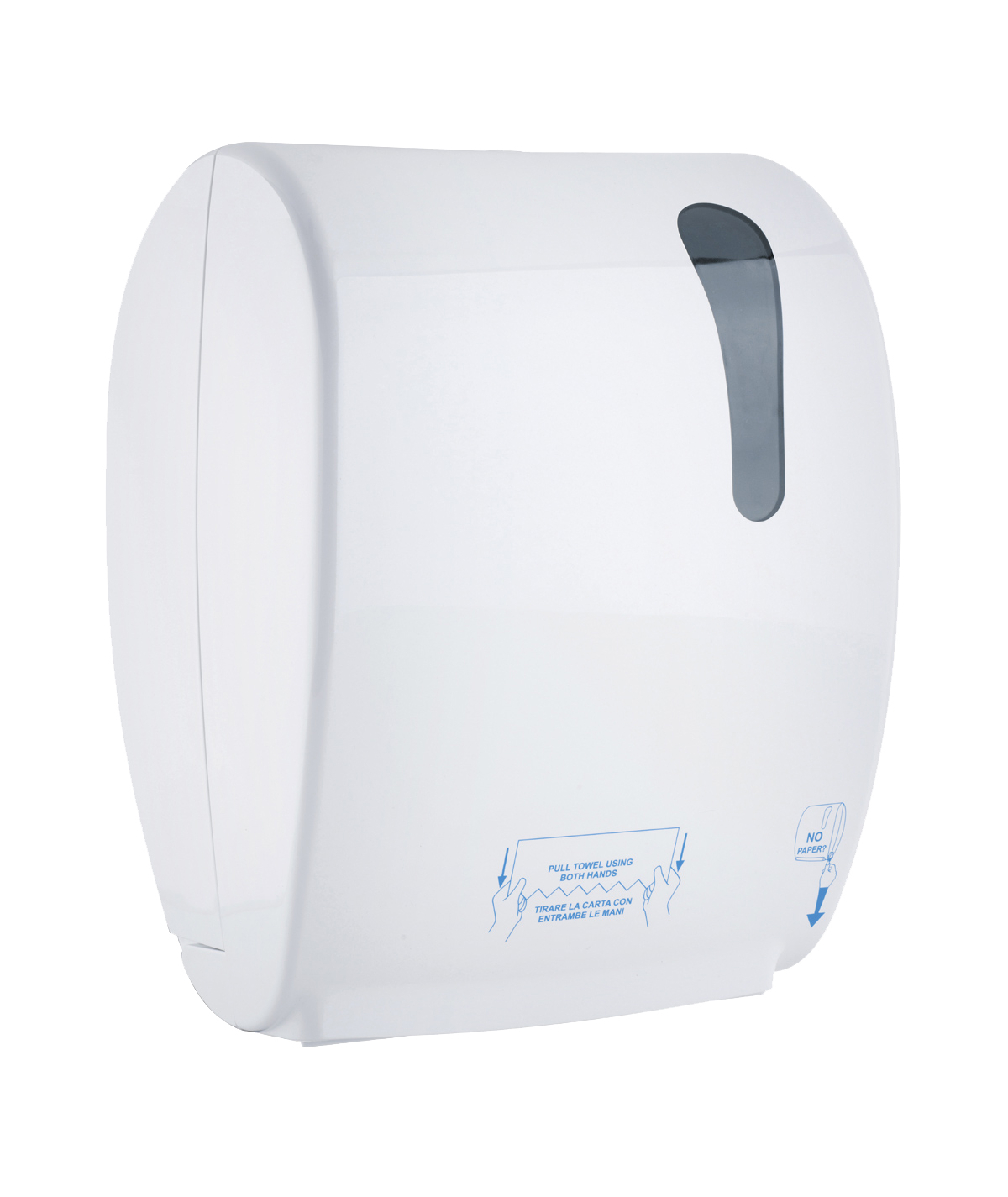 DISPENSER CARTA ASCIUGAMANI A TAGLIO AUTOMATICO