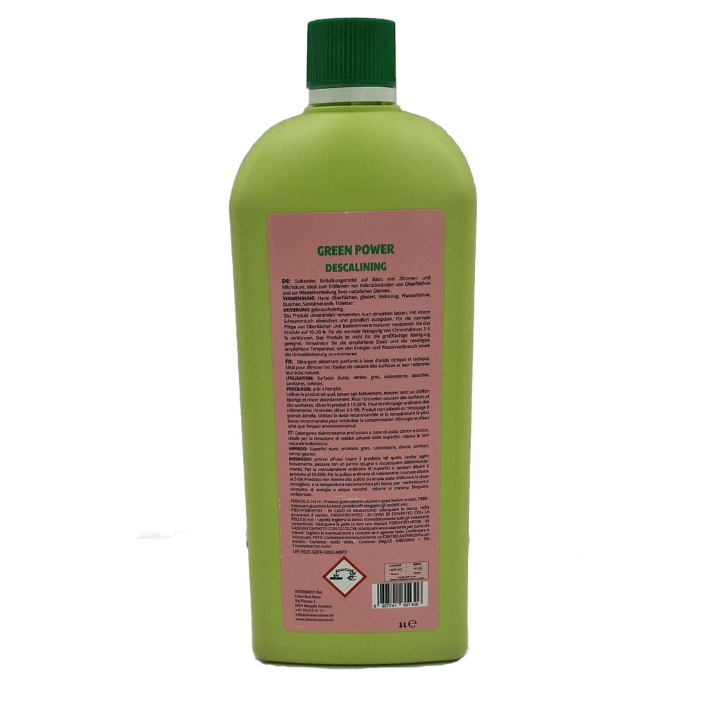 GREEN POWER DESCALING 1000 ML (1,2 Kg)