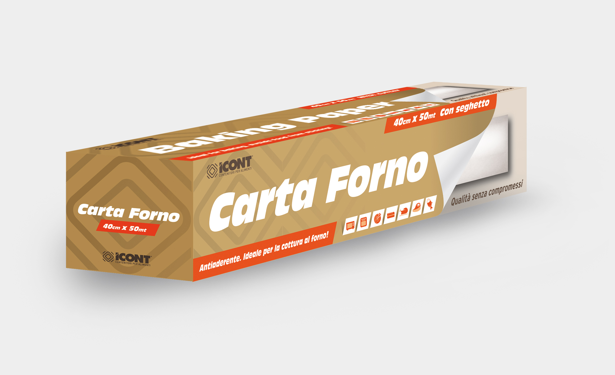 CARTA FORNO 400 MM X 50 M
