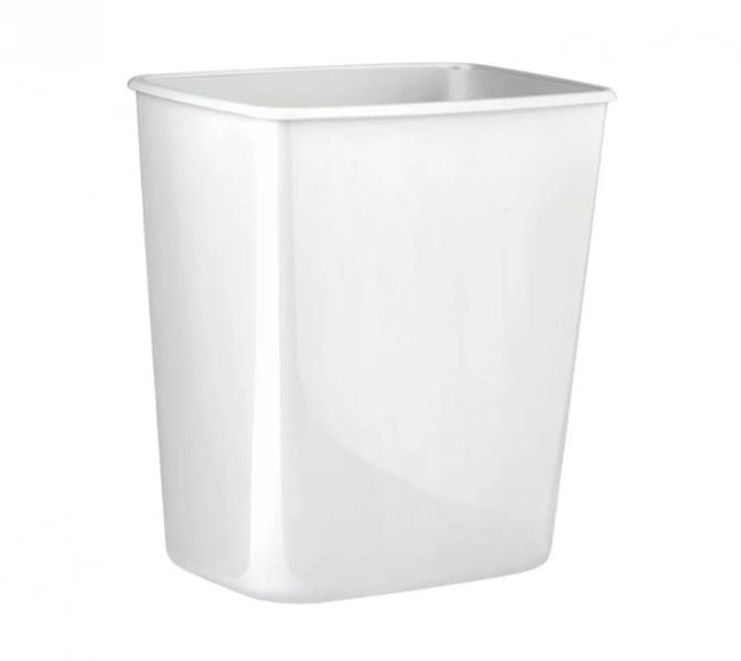 CESTINO PER BAGNO 8 LT BIANCO