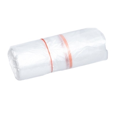 SACCHI IN HDPE TRASPARENTI 55L CON NASTRO