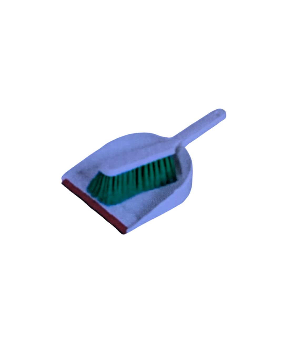 PALETTA E SCOPINO "HEAVY DUTY" - GOMMA REMOVIBILE VERDE