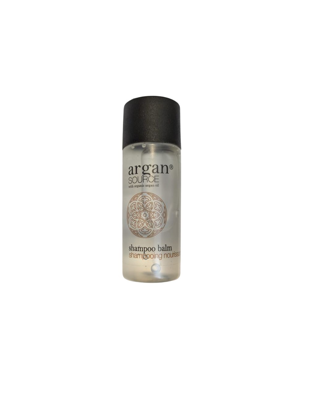 SHAMPOO BALM ARGAN 30ML, CON TAPPO NERO