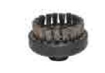 SPAZZOLINO NERO SETOLE INOX D60